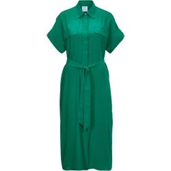 Vestino Damen Hemdblusen-Kleid Kleid Minikleid Hemdbluse Bluse Hemd Streifen