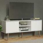 Weiße Moderne TV Schränke & Fernsehschränke aus Holz 55”- 59” Breite 0-50cm, Höhe 100-150cm 