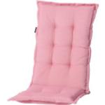 Pinke Stuhlauflagen aus Stoff 