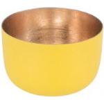 Goldene Gift Company Teelichthalter glänzend aus Eisen 