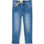 Blaue Motiv Elegante Vertbaudet Capri-Jeans für Kinder mit Reißverschluss aus Baumwolle Größe 86 