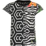 Schwarze Vintage Carlo Colucci Kinder T-Shirts aus Jersey Größe 110 für den für den Sommer 