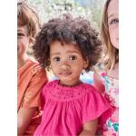Fuchsiafarbene Boho Kinderoberteile aus Baumwolle für Babys Größe 62 für den für den Sommer 