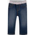 Blaue Slim Jeans für Kinder aus Denim für Mädchen 