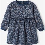 Mitternachtsblaue Vertbaudet Kindersweatkleider aus Baumwolle für Babys Größe 68 