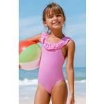 Lila Cupshe Sportbadeanzüge & Schwimmanzüge für Kinder für Mädchen 
