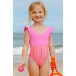 Rosa Cupshe Sportbadeanzüge & Schwimmanzüge für Kinder mit Rüschen 