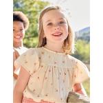 Weiße Bio Kinderoberteile aus Baumwolle für Mädchen Größe 122 für den für den Sommer 