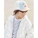 Himmelblaue Snapback-Caps für Kinder aus Baumwolle für Mädchen Größe 158 