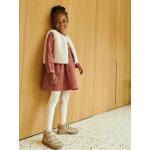 Pflaumenfarbene Vertbaudet Freizeitkleider für Kinder aus Baumwolle für Mädchen Größe 134 