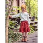 Braune Blumenmuster Vertbaudet Maxi Maxiröcke für Kinder & lange Kinderröcke aus Baumwolle Größe 86 