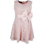 Reduzierte Rosa Kinderspitzenkleider aus Spitze für Mädchen Größe 146 für den für den Sommer 