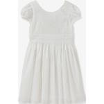 Weiße Bestickte Elegante Cyrillus Kinderkleider aus Baumwolle für Mädchen Größe 116 