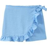 Hellblaue Yigga Kinderhosenröcke mit Rüschen für Mädchen Größe 146 