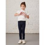 Blaue Vertbaudet Jeggings für Kinder & Jeans-Leggings für Kinder aus Denim für Mädchen Größe 98 
