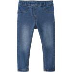 Blaue Topolino Jeggings für Kinder & Jeans-Leggings für Kinder aus Denim für Mädchen Größe 152 