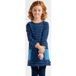 Blaue Jako-O Kinderfestkleider aus Jersey für Mädchen Größe 122 