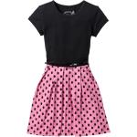 Rockabilly Bio Kinderkleider mit Ärmeln mit Schnalle für Mädchen Größe 146 
