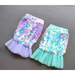 Violette Kinderpaillettenröcke mit Pailletten aus Polyester Handwäsche für Mädchen für den für den Sommer 