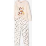 Rosa Lange Kinderschlafanzüge mit Glitzer aus Baumwolle für Mädchen Größe 98 