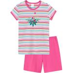 Pinke Schiesser Kurze Kinderschlafanzüge aus Baumwolle für Mädchen Größe 128 