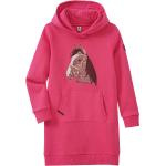 Pinke Yigga Bio Nachhaltige Kindersweatkleider mit Pailletten aus Jersey Größe 158 für den für den Winter 