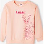 Altrosa Blumenmuster Langärmelige Bambi Kindersweatshirts aus Baumwolle für Mädchen Größe 140 