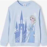 Himmelblaue Motiv Die Eiskönigin Kindersweatshirts aus Baumwolle für Mädchen Größe 110 