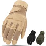 Schwarze Fingerlose Handschuhe & Halbfinger-Handschuhe für Herren Übergrößen 