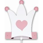 ▀▄▀▄▀▄ Märchenhafte Wandleuchte Krone in rosa-weiß [Gebraucht - Wie Neu] ▄▀▄▀▄▀