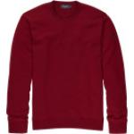 Rote Unifarbene Langärmelige Maerz München Rundhals-Ausschnitt Rundhals-Pullover für Herren Größe XL für den für den Herbst 