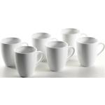 Beige Mäser Group Kaffeebecher aus Porzellan 6 Personen 