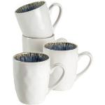 Blaue Mäser Group Frozen Kaffeetassen-Sets aus Keramik 4-teilig 