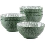 Grüne Ethno Mäser Group Schüssel Sets & Schalen Sets aus Keramik mikrowellengeeignet 6-teilig 