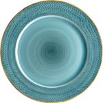 Blaues Mäser Group Porzellan-Geschirr 26 cm aus Porzellan mikrowellengeeignet 4-teilig 