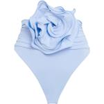 Reduzierte Hellblaue Elegante Magda Butrym High Waist Bikinihosen aus Polyamid für Damen Größe S 