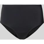 Schwarze Unifarbene Magic Bodyfashion High Waist Bikinihosen aus Polyamid für Damen Größe XXL 
