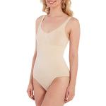 Beige Magic Bodyfashion Shape-Bodies & Miederbodies aus Polyamid nahtlos für Damen Größe XL 