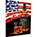 Bunte Moderne Jack Daniels Kunstdrucke 40x60 