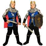 Silberne Mittelalter-Kostüme für Kinder Größe 140 