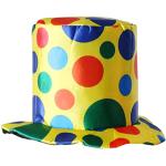 MagiDeal Clowns-Zylinder-Hut für Erwachsene, Mehrfarbig, 17x20cm