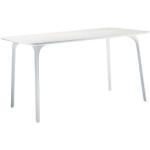 Magis Design Table First Outdoor Esstisch rechteckig 140 x 79 x 73 cm weiss