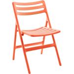 Orange Moderne Magis Folding Air Designer Stühle aus Polyrattan mit Armlehne Breite 0-50cm, Höhe 0-50cm, Tiefe 50-100cm 