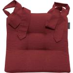 Rote Unifarbene MAGMA Sitzkissen & Bodenkissen aus Textil 