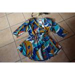 Bunte Hippie Magna Tunika-Blusen für Damen 