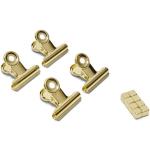 Reduzierte Goldene TCHIBO Magnet-Sets aus Metall 