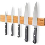 Reduzierte Messer Magnetleisten aus Bambus 