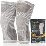 MagnetRX® – Magnet Kniebandage Kompressionsstrümpfe (2er-Pack), Knieschoner für Damen und Herren, Knie Bandage mit Magneten zur Erholung (Größe S)