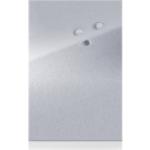 Silberne Moderne Zeller Magnettafeln & Magnetwände aus Edelstahl 