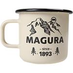 Magura 1893 Emaille Becher Kaffeepott Erwachsene beige Standard
